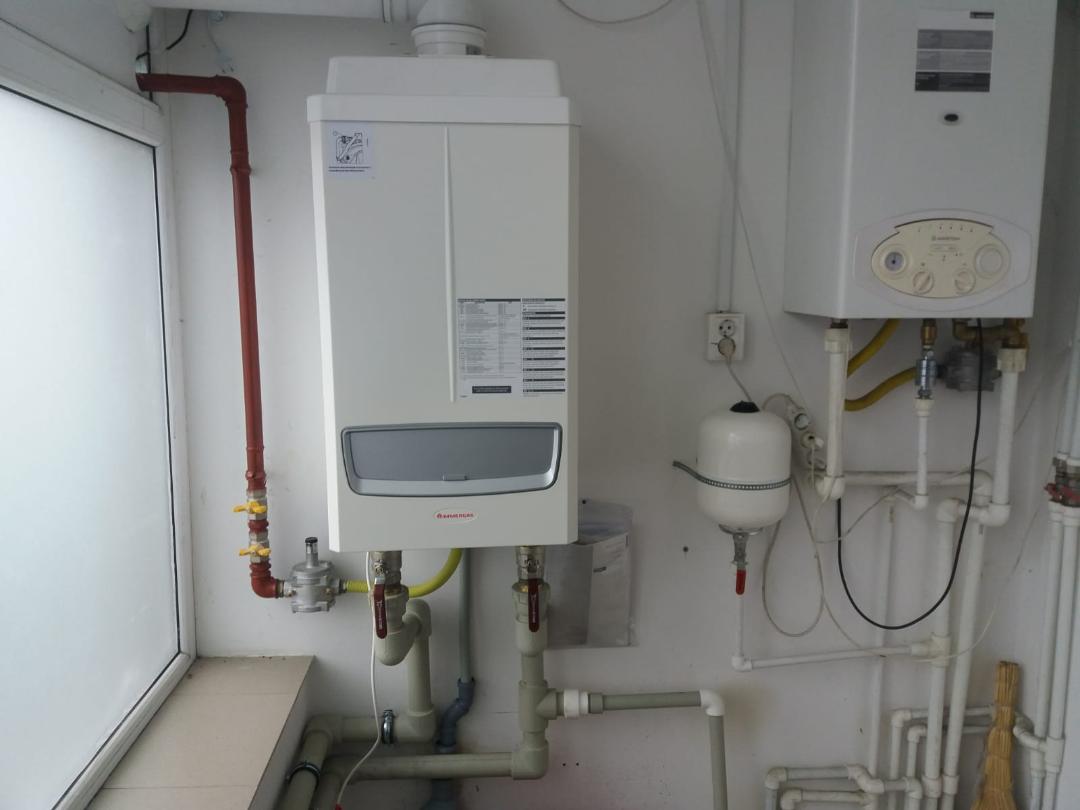 Lucrare instalatie termica centrala Immergas de 55kW efectuata de Elconova Bacau la Subex Industries Bacau